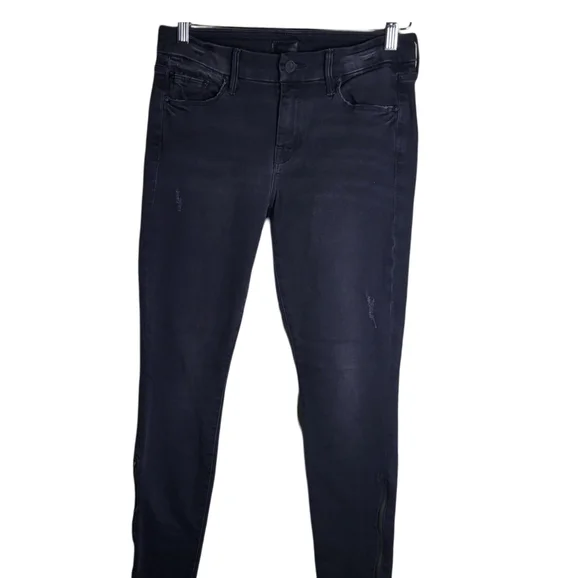 Mother Looker‎ Zip Fray Skinny Jeans Size 28 - Picture 2 of 7